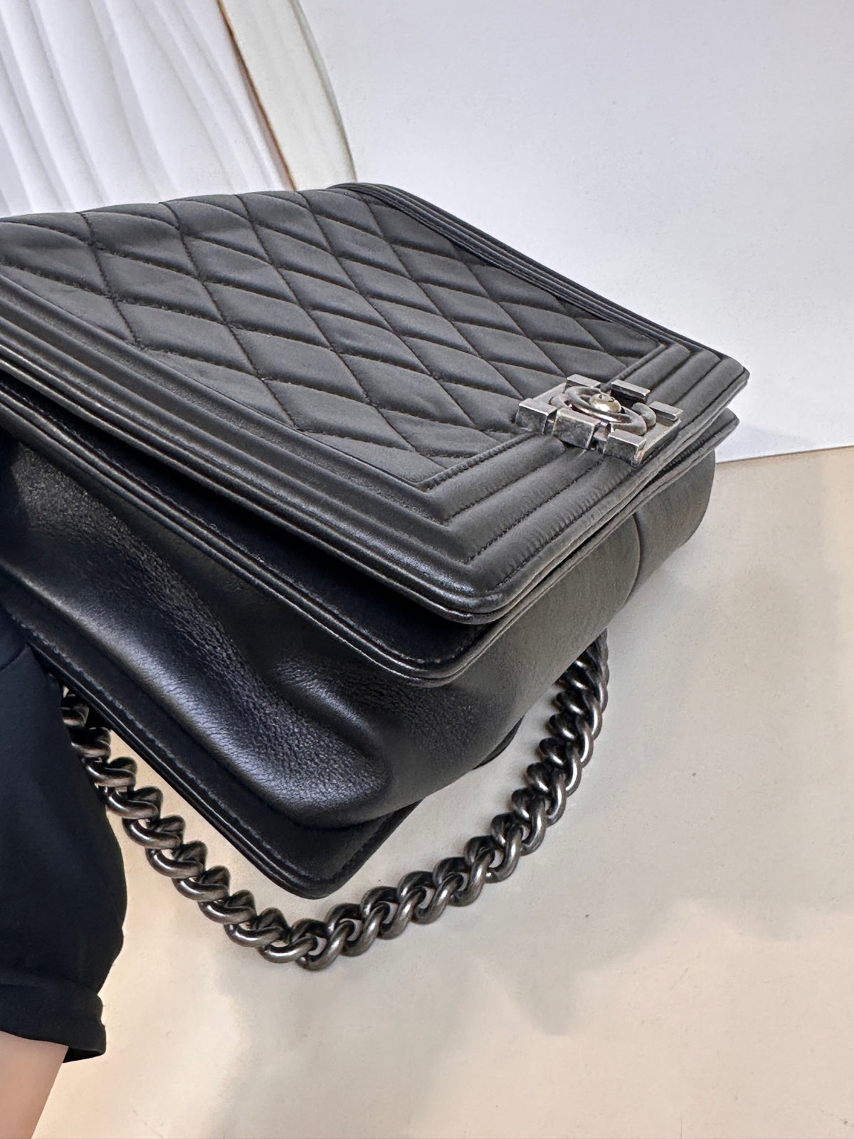 Chanel - Boy Chanel - Leather - Black