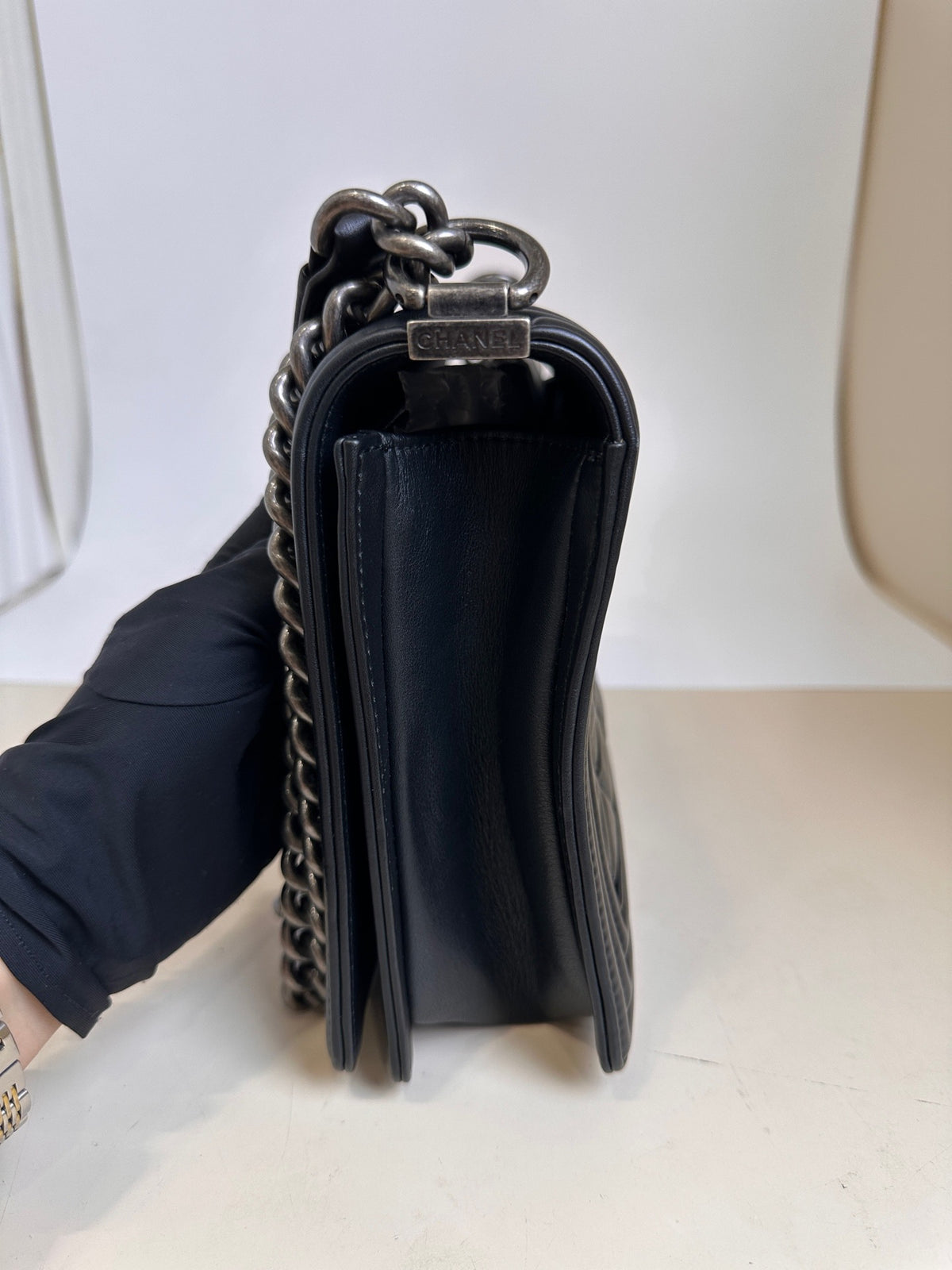 Chanel - Boy Chanel - Leather - Black