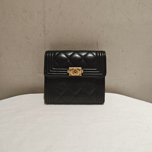 Chanel - Boy Chanel - Leather - Black - (small)