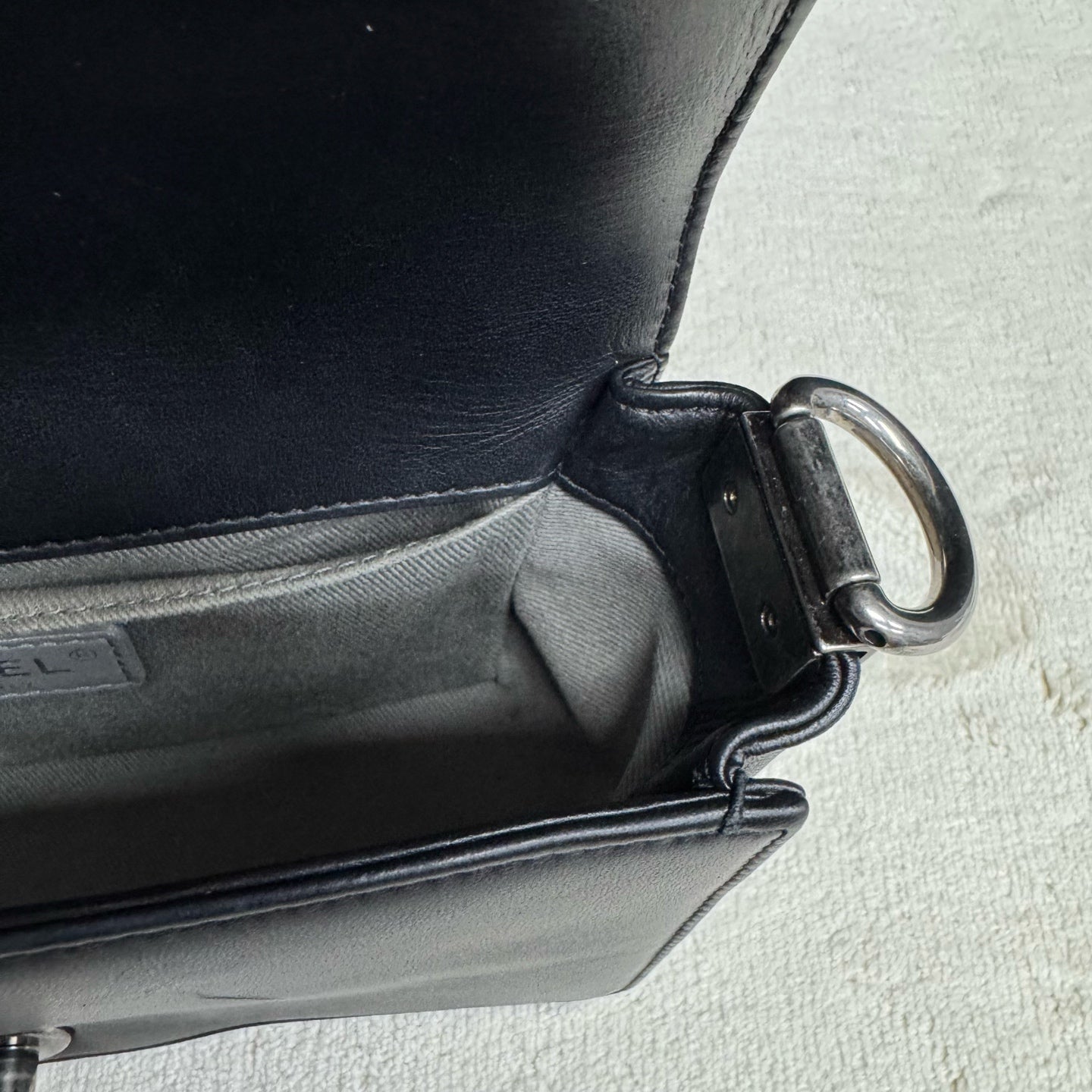 Chanel - Boy Chanel - Leather - Black - (small)