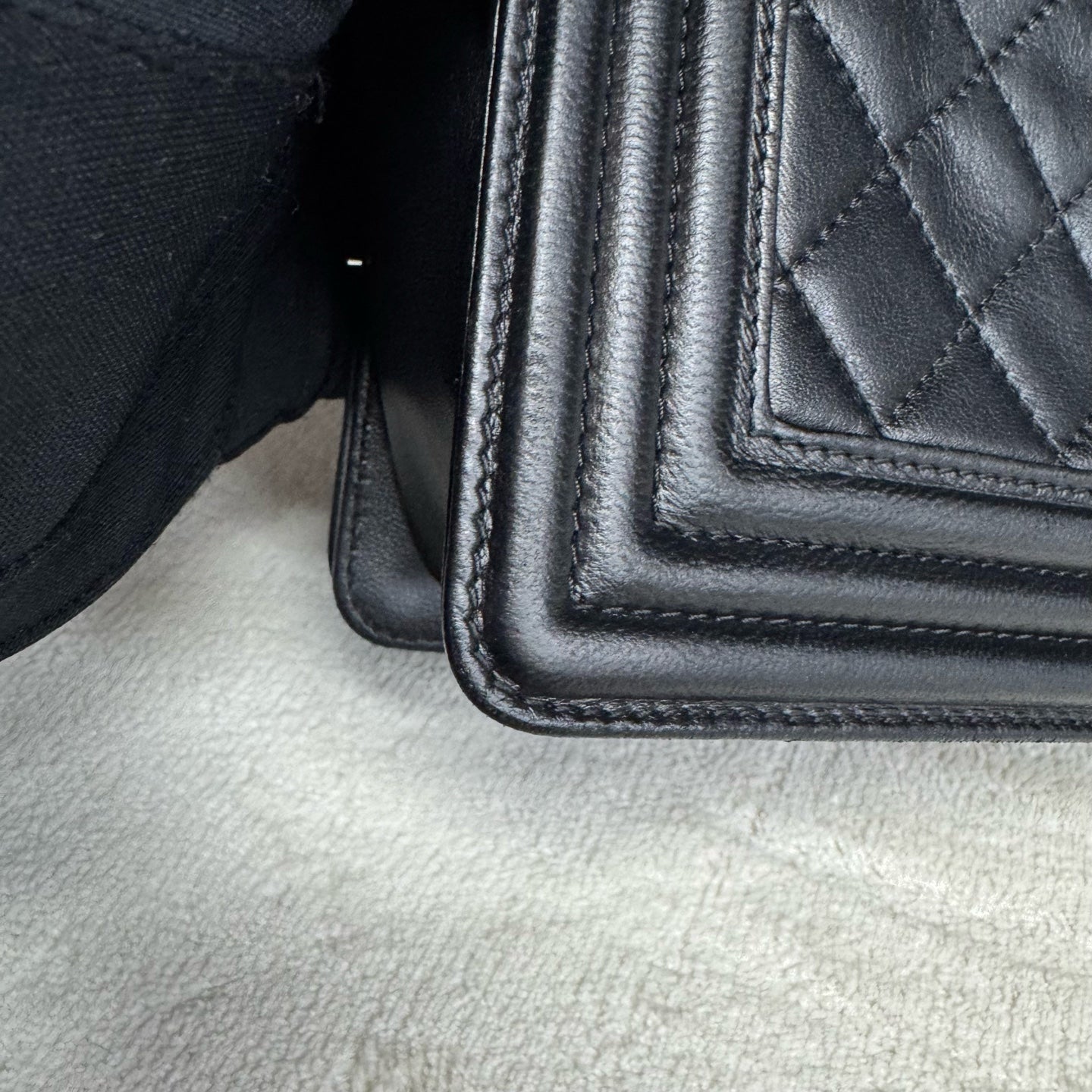 Chanel - Boy Chanel - Leather - Black - (small)
