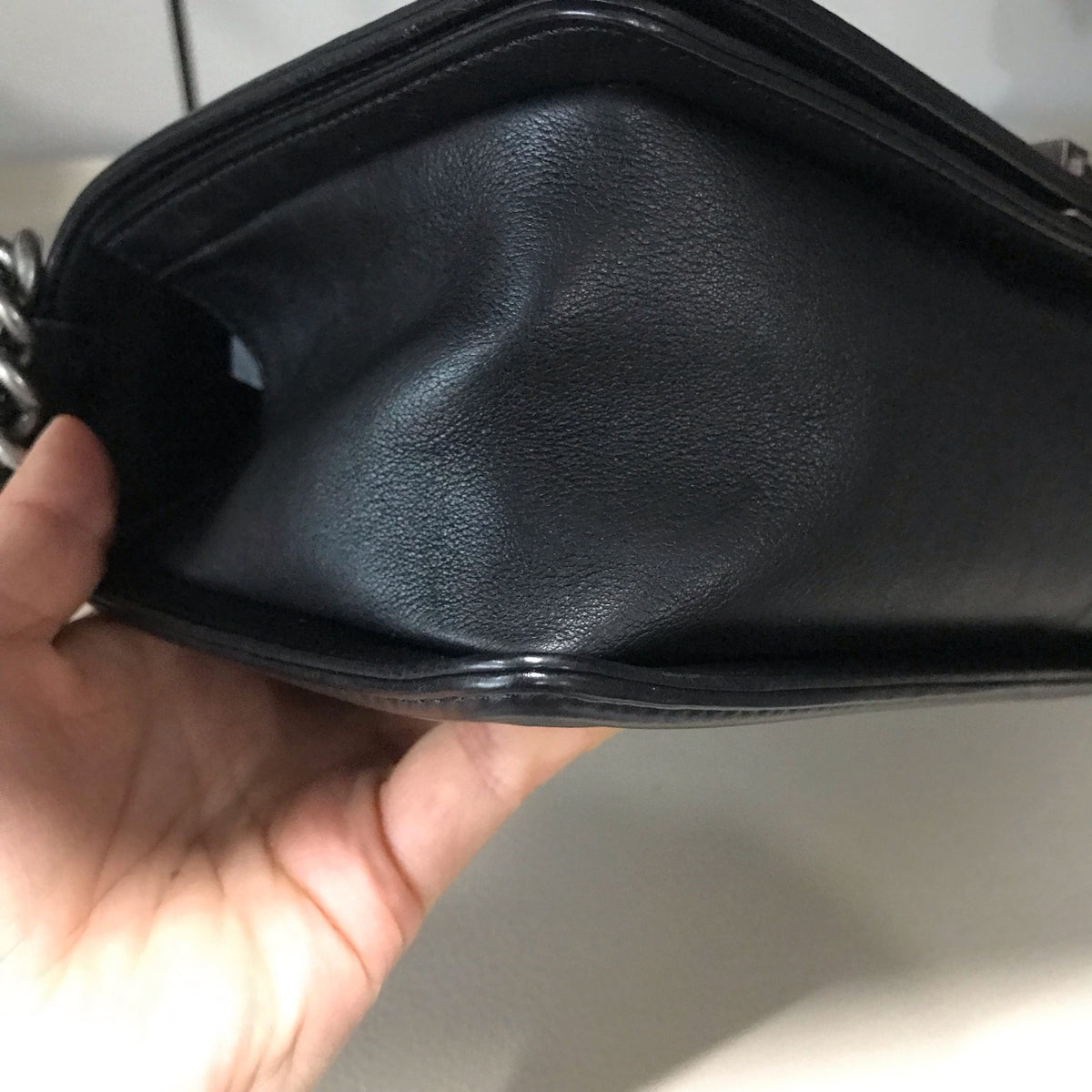 Chanel - Boy Chanel Medium - Leather - Black - (medium)