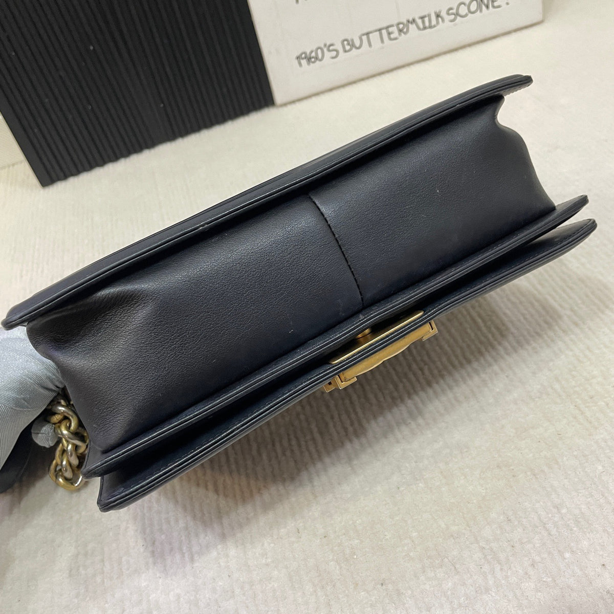 Chanel - Boy Chanel Medium - Leather - Black - (medium)
