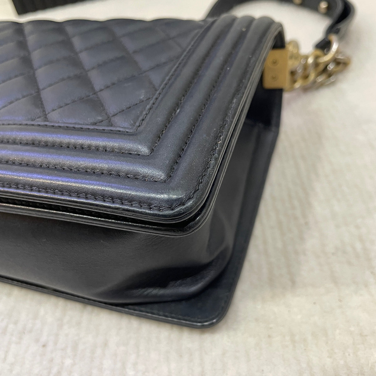 Chanel - Boy Chanel Medium - Leather - Black - (medium)