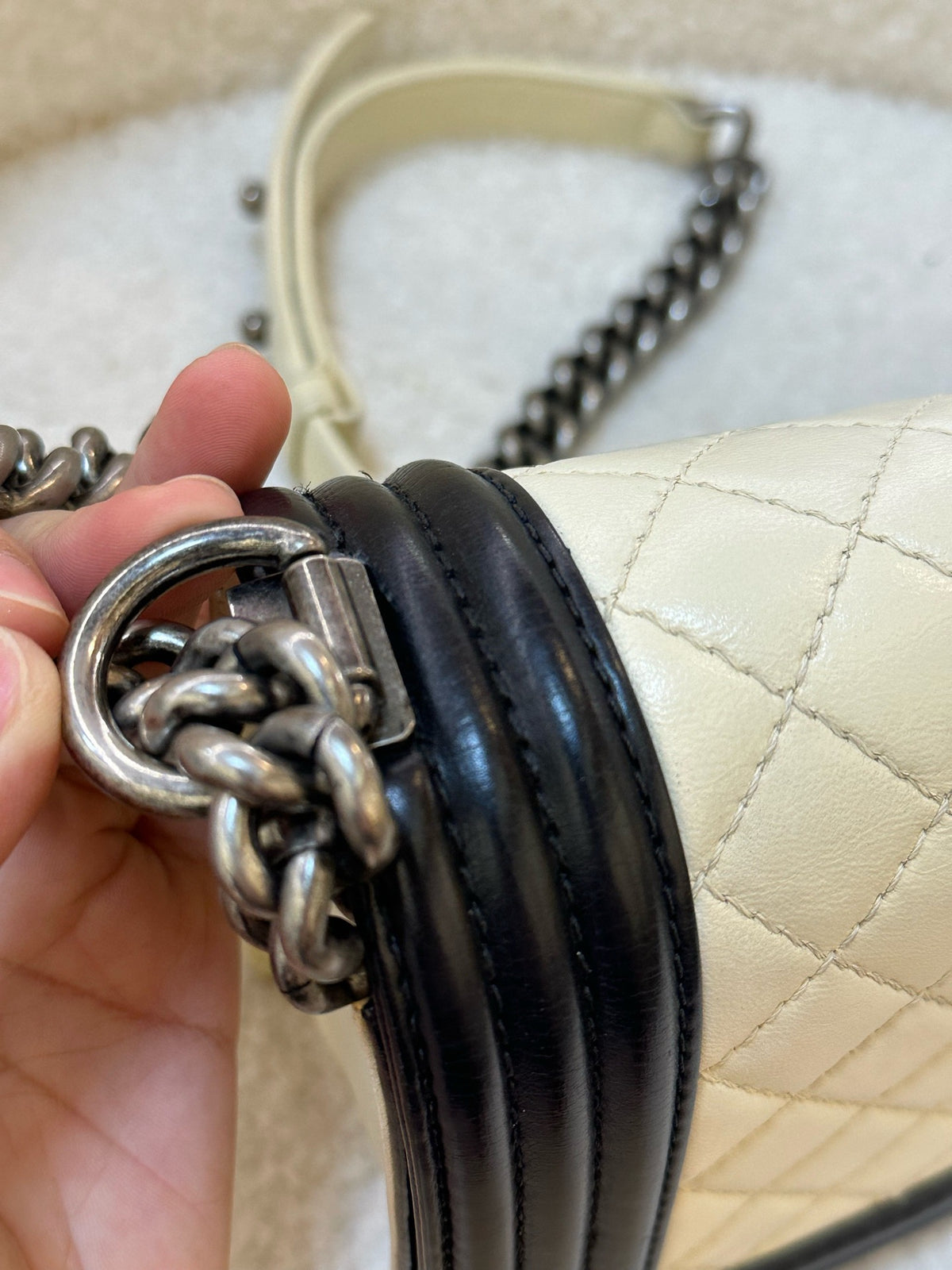 Chanel - Boy Chanel Medium - Leather - Multicolour - (Medium)