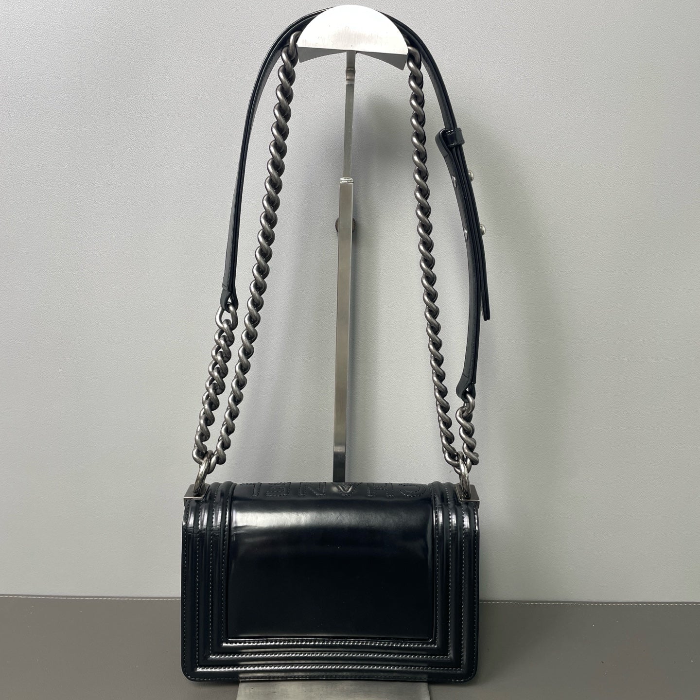 Chanel - Boy Chanel - Patent leather - Black - (Small)