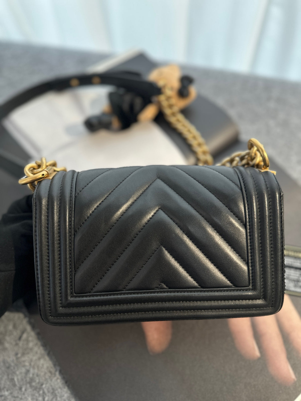 Chanel - Boy Chanel Small - Leather - Black - (Small)