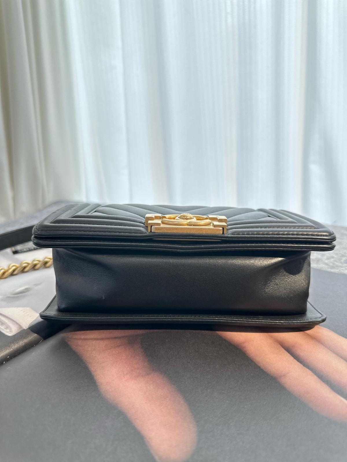 Chanel - Boy Chanel Small - Leather - Black - (Small)