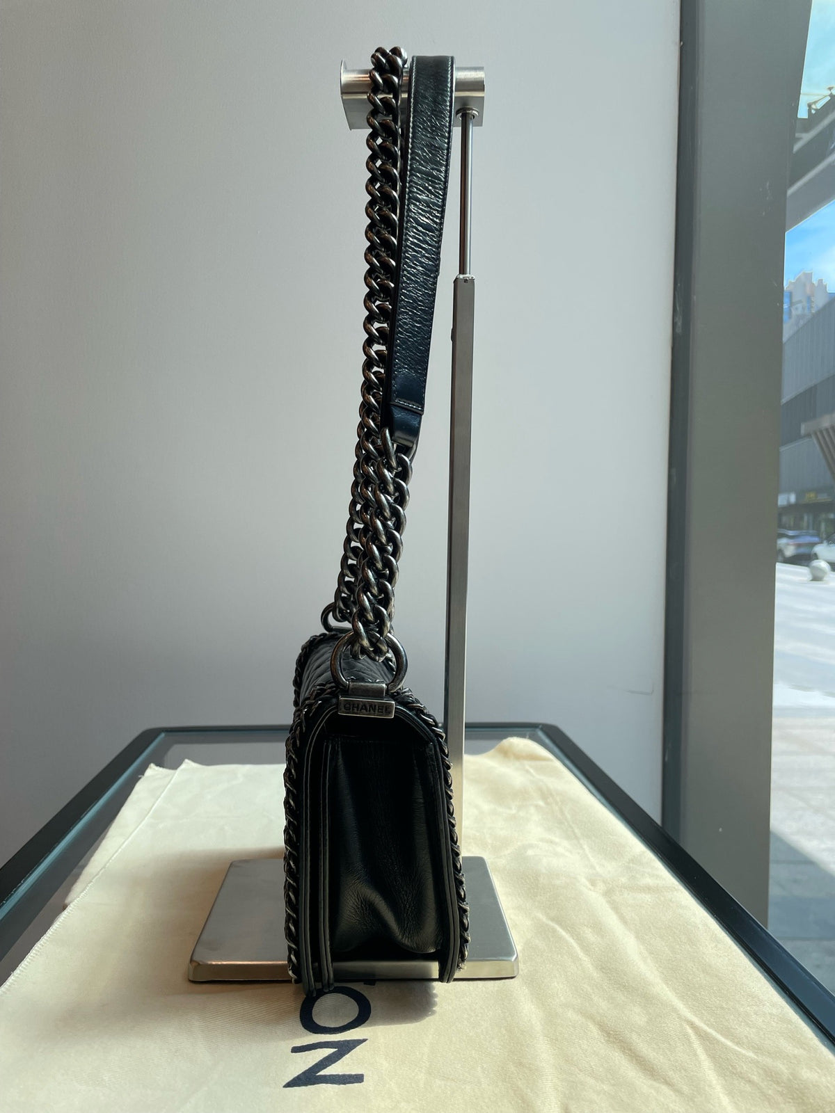 Chanel - Boy Chanel Small - Leather - Black - (small)