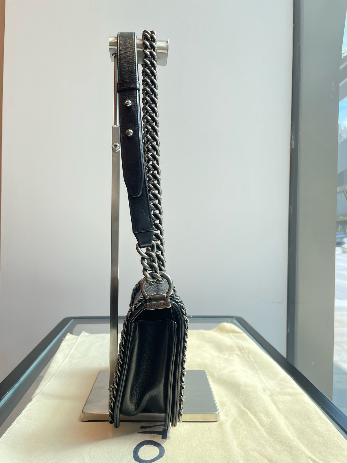 Chanel - Boy Chanel Small - Leather - Black - (small)