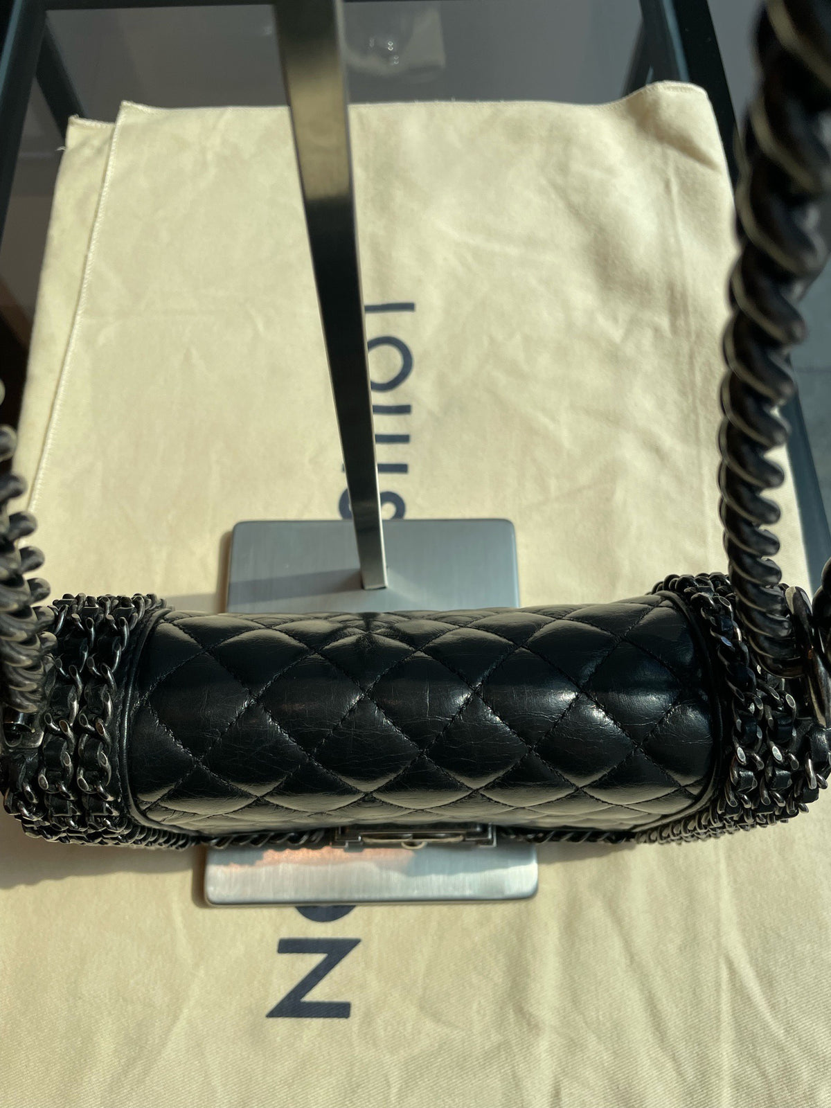 Chanel - Boy Chanel Small - Leather - Black - (small)