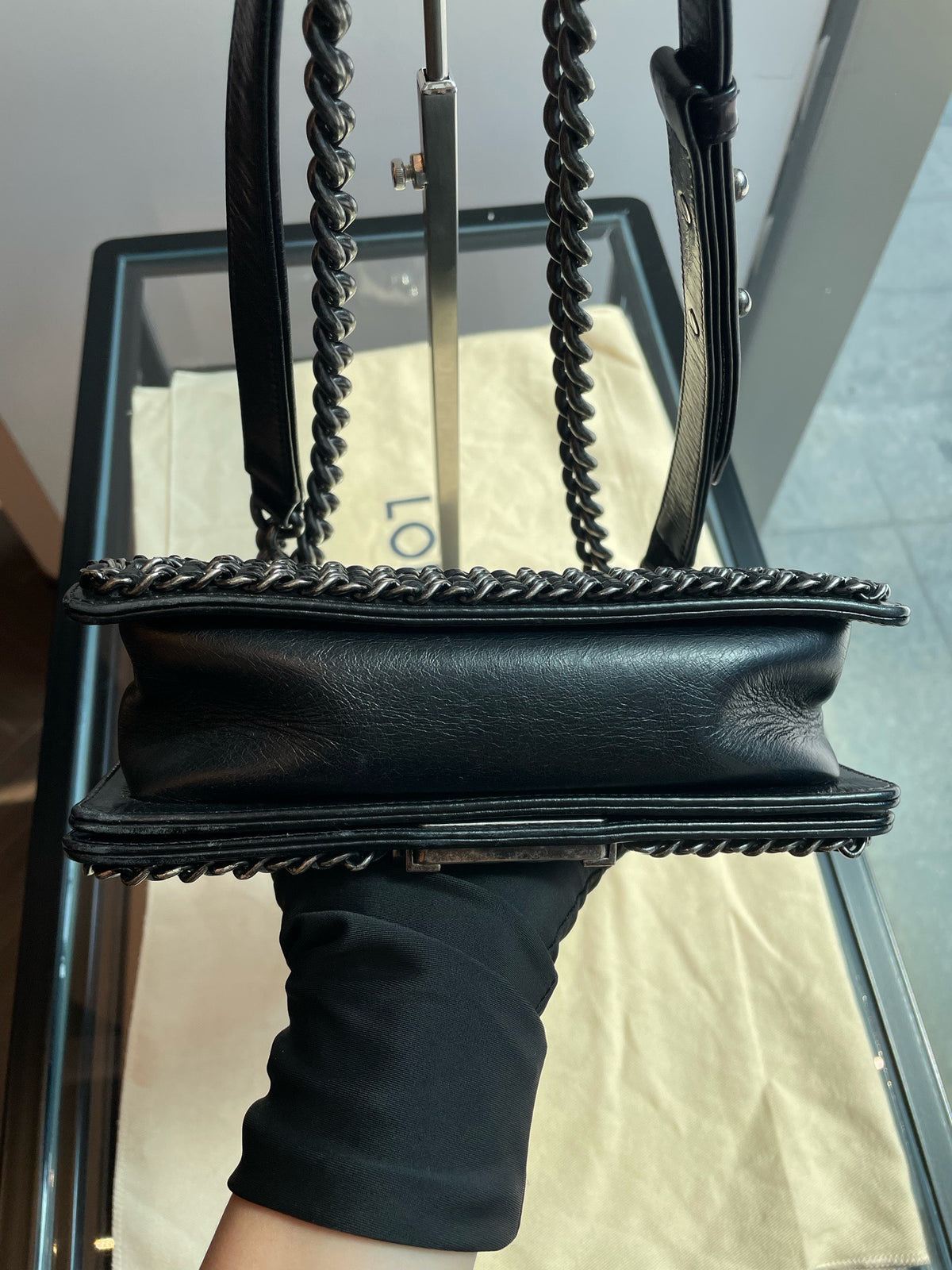 Chanel - Boy Chanel Small - Leather - Black - (small)