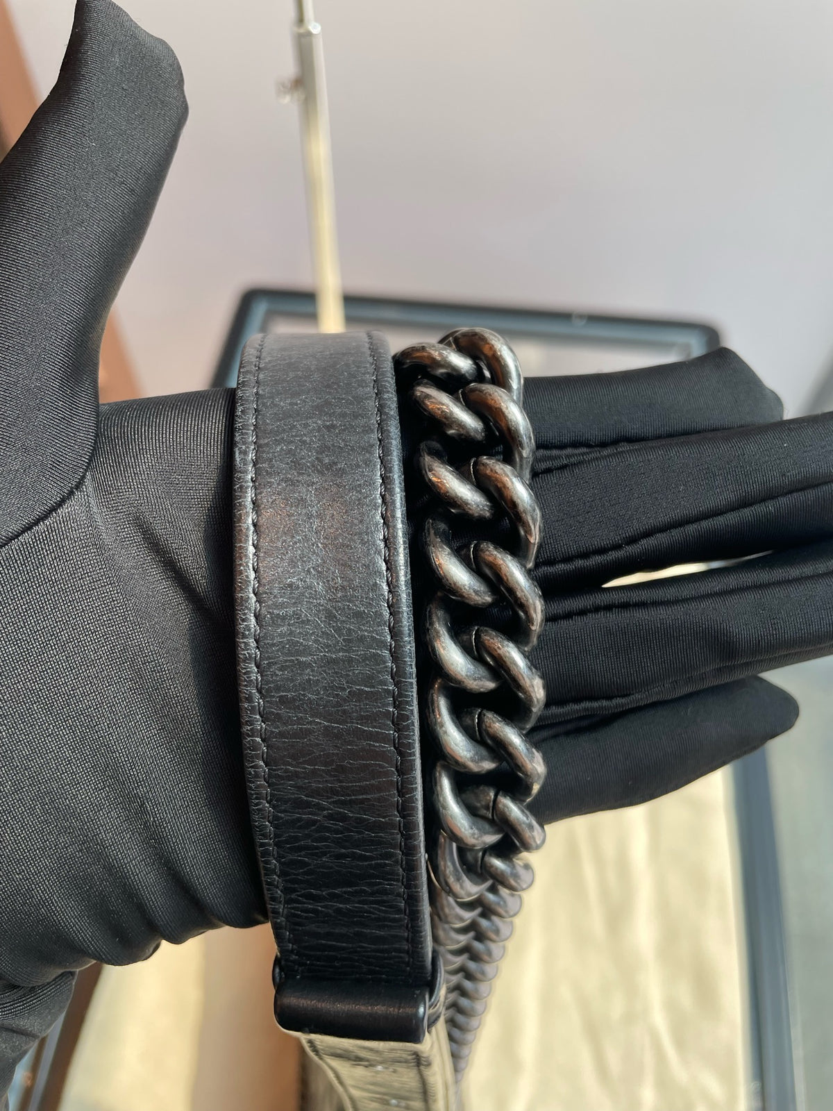 Chanel - Boy Chanel Small - Leather - Black - (small)