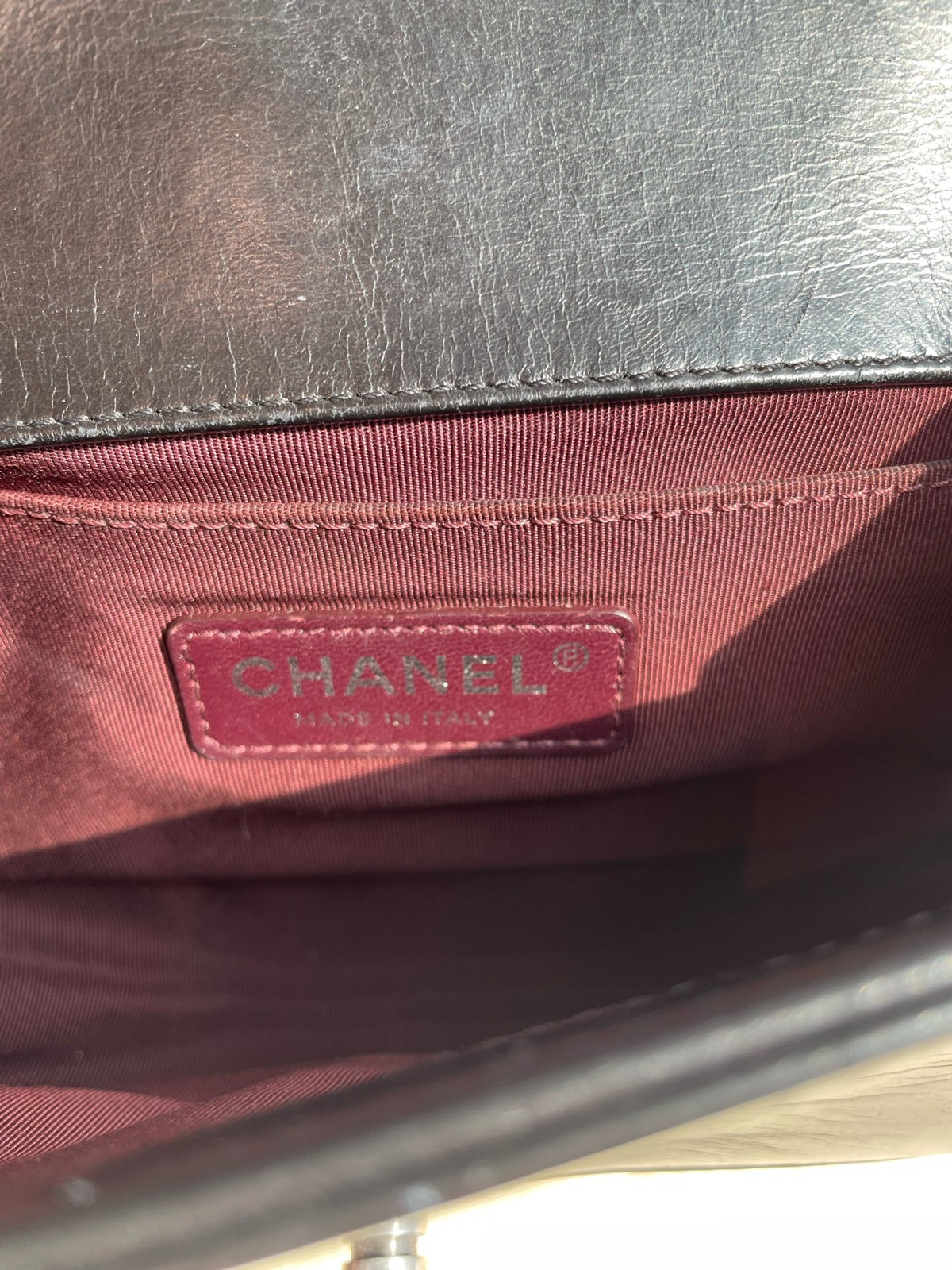 Chanel - Boy Chanel Small - Leather - Black - (small)