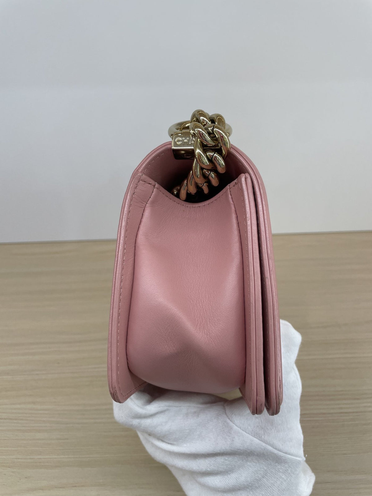 Chanel - Boy Chanel Small - Leather - Pink - (small)