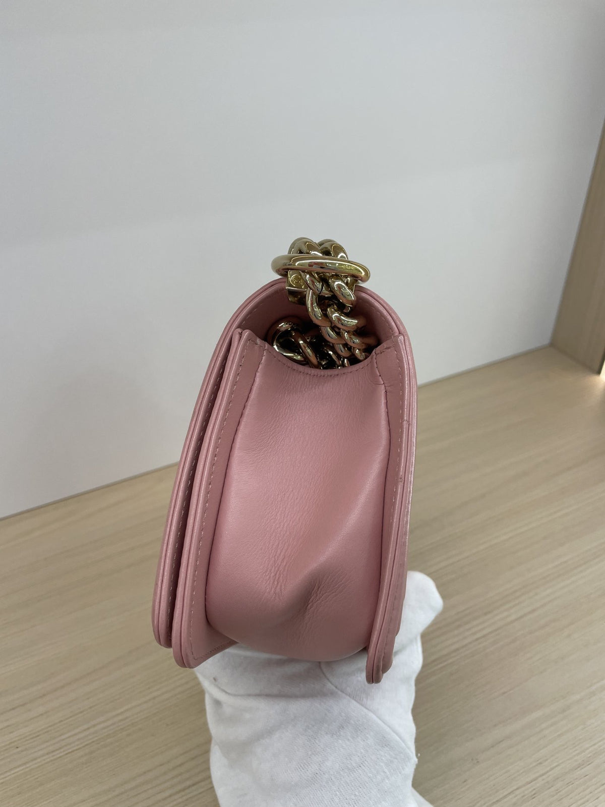 Chanel - Boy Chanel Small - Leather - Pink - (small)