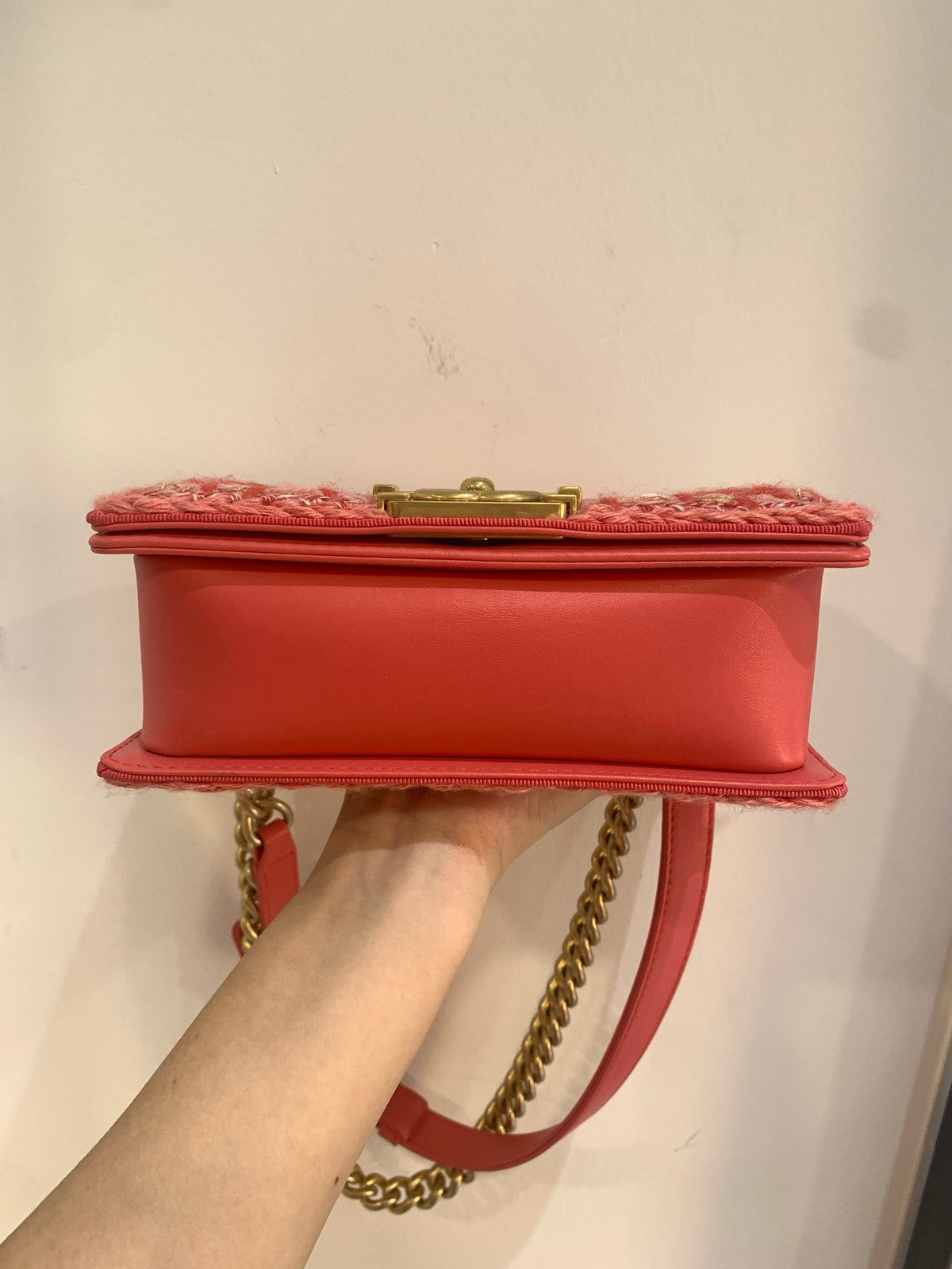Chanel - Boy Chanel Small - Leather - Pink - (Small)