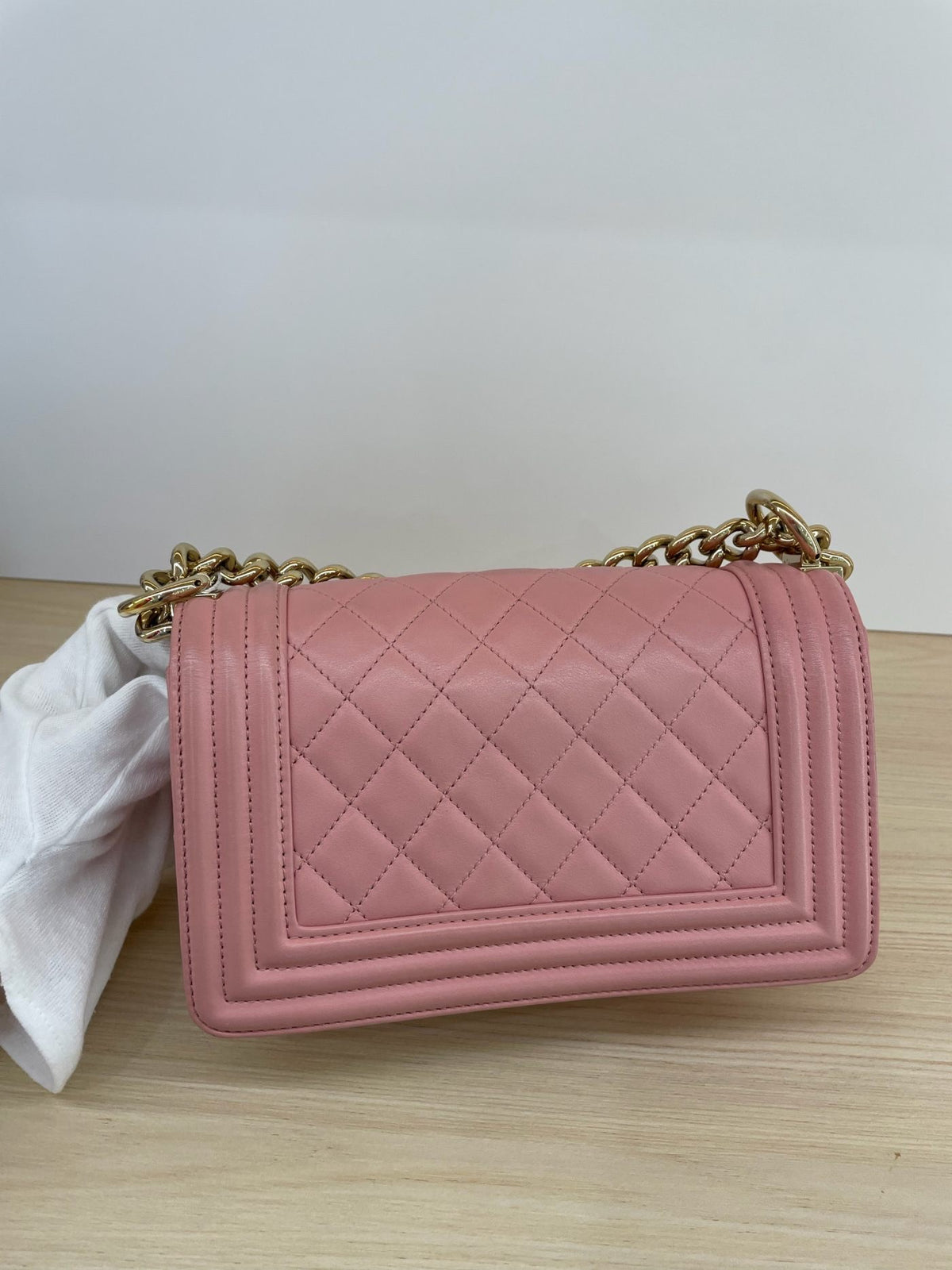 Chanel - Boy Chanel Small - Leather - Pink - (small)