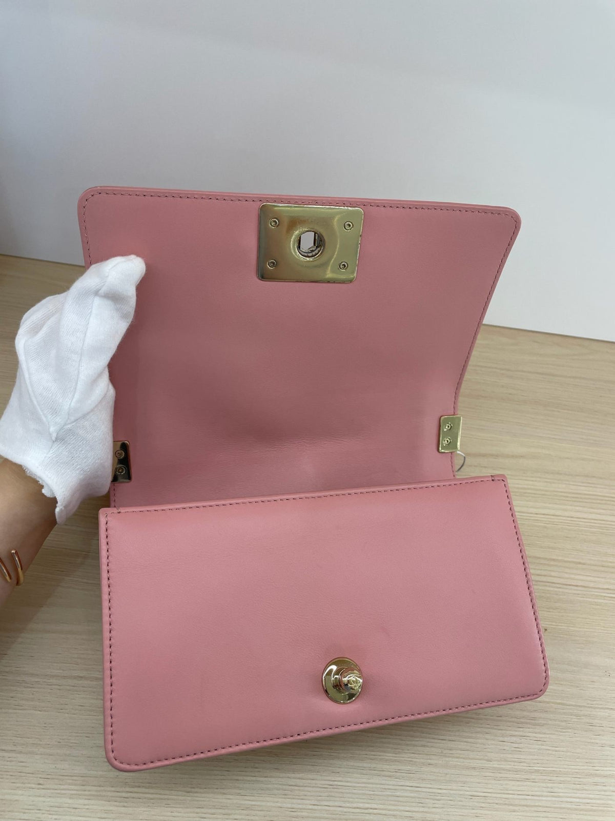 Chanel - Boy Chanel Small - Leather - Pink - (small)