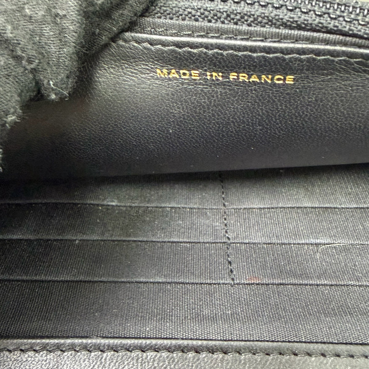 Chanel - Boy Chanel Wallet on Chain - Leather - Black - (Small)