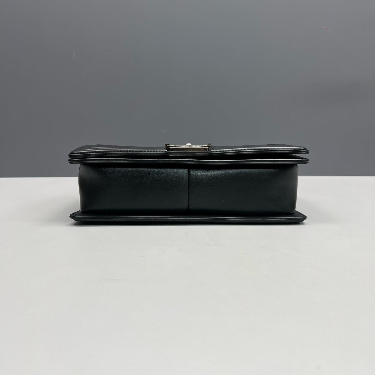 Chanel - Boy Large - Leather - Black - (large)