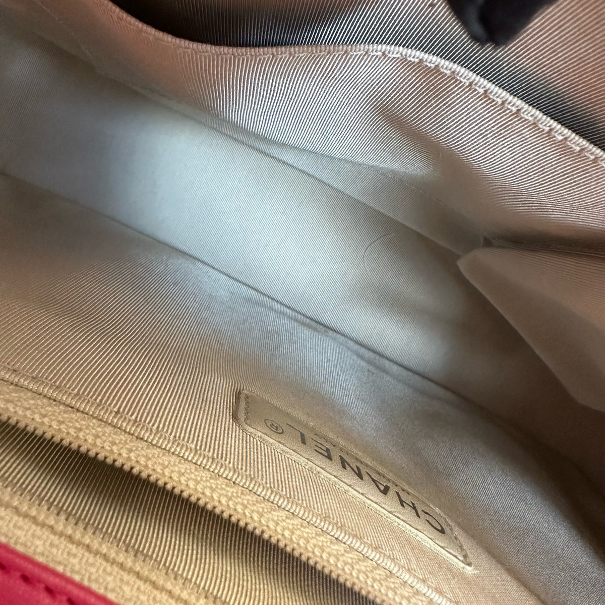 Chanel - Boy Large - Leather - Pink - (large)