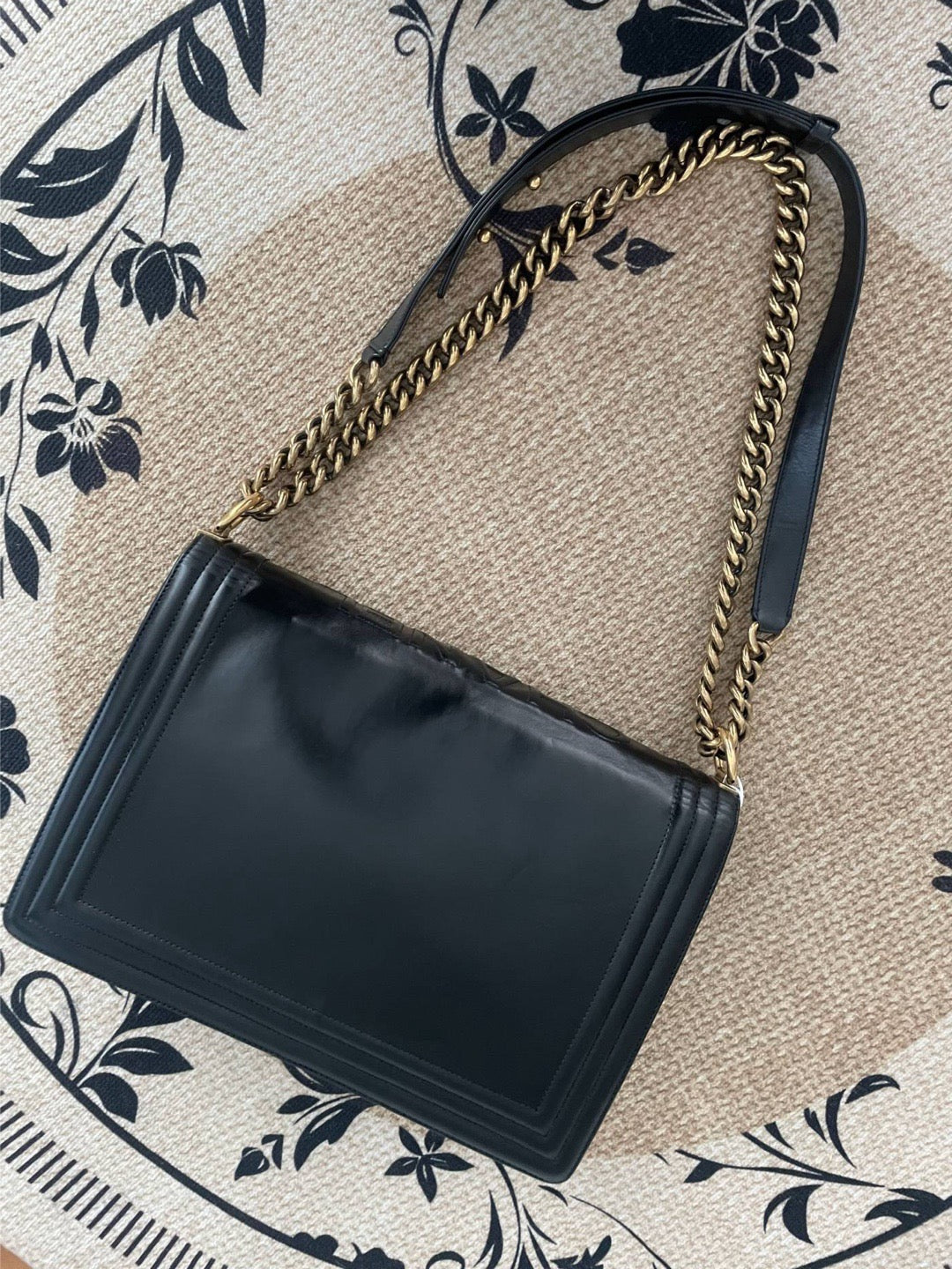 Chanel - Boy - Leather - Black
