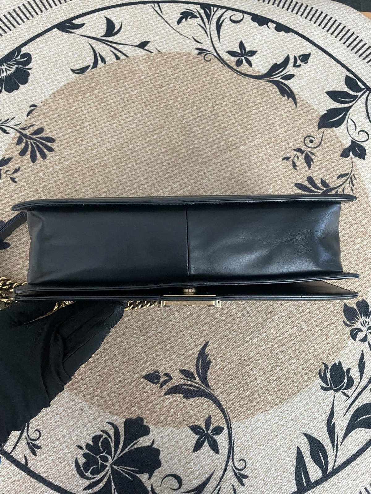 Chanel - Boy - Leather - Black