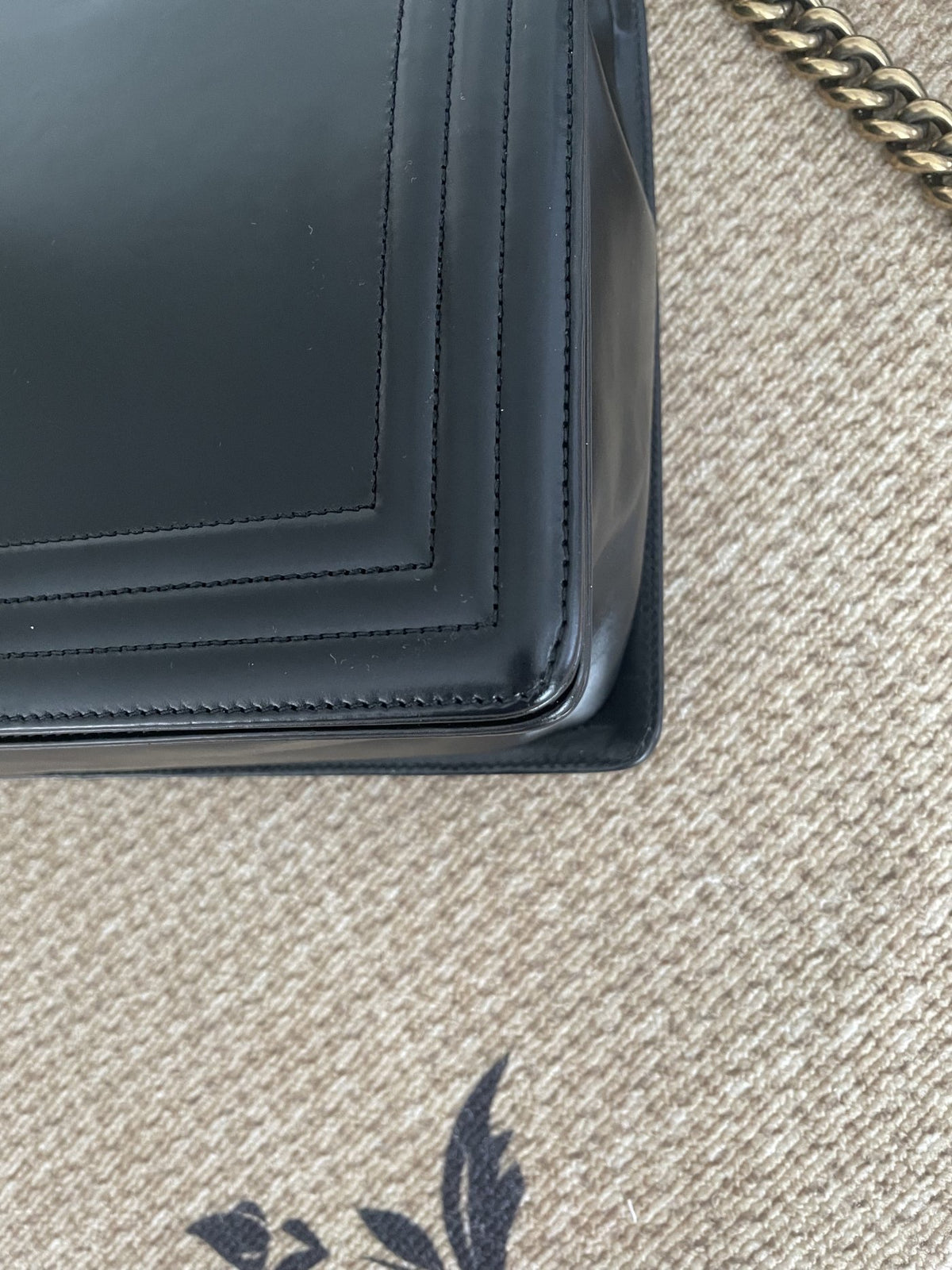 Chanel - Boy - Leather - Black
