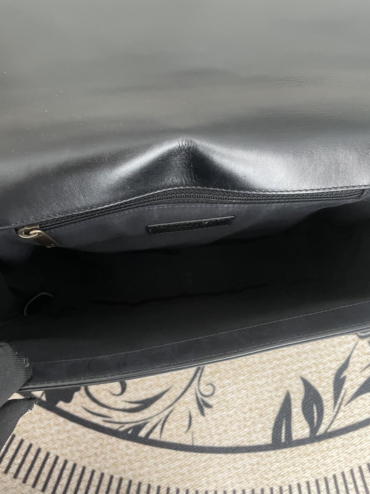 Chanel - Boy - Leather - Black