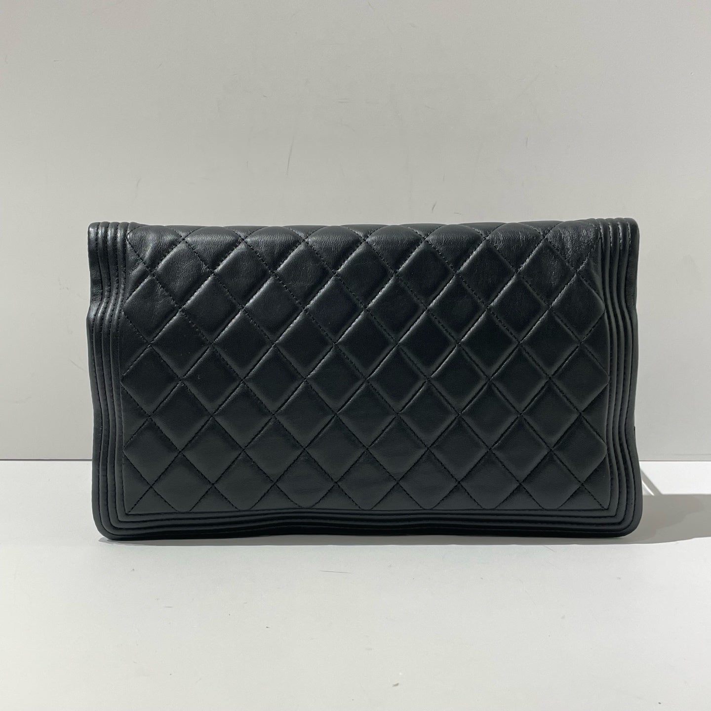 Chanel - Boy - Leather - Black - (Medium)