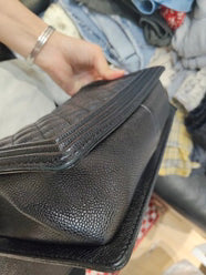 Chanel - Boy - Leather - Black - (medium)