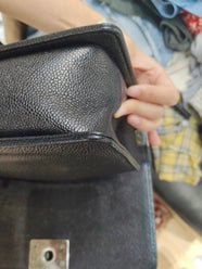 Chanel - Boy - Leather - Black - (medium)