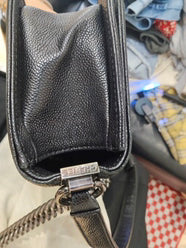Chanel - Boy - Leather - Black - (medium)