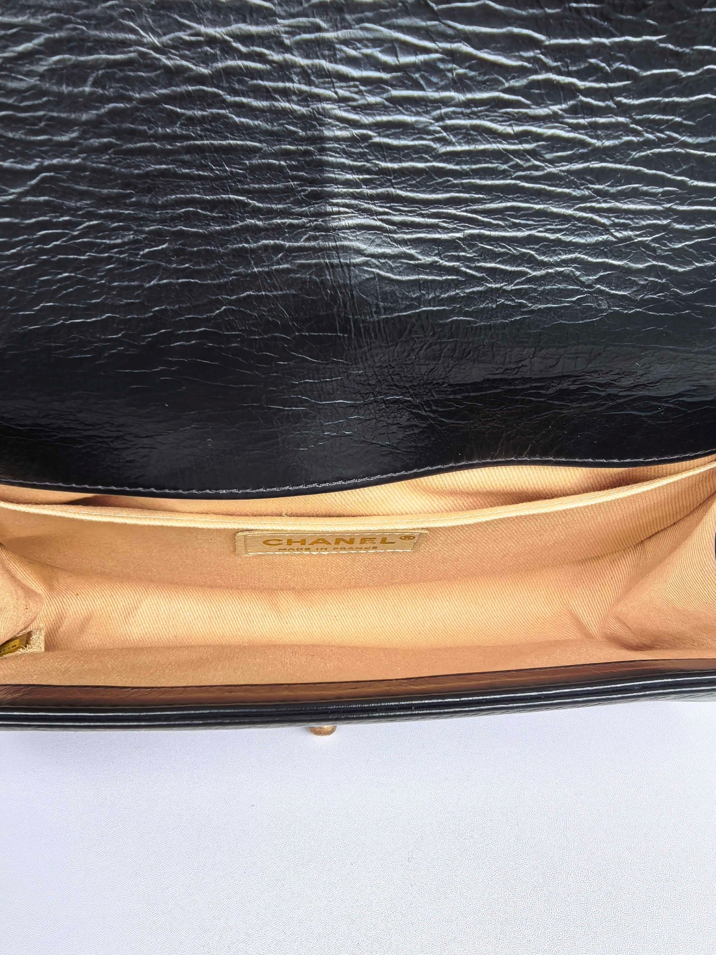 Chanel - Boy - Leather - Black - (medium)