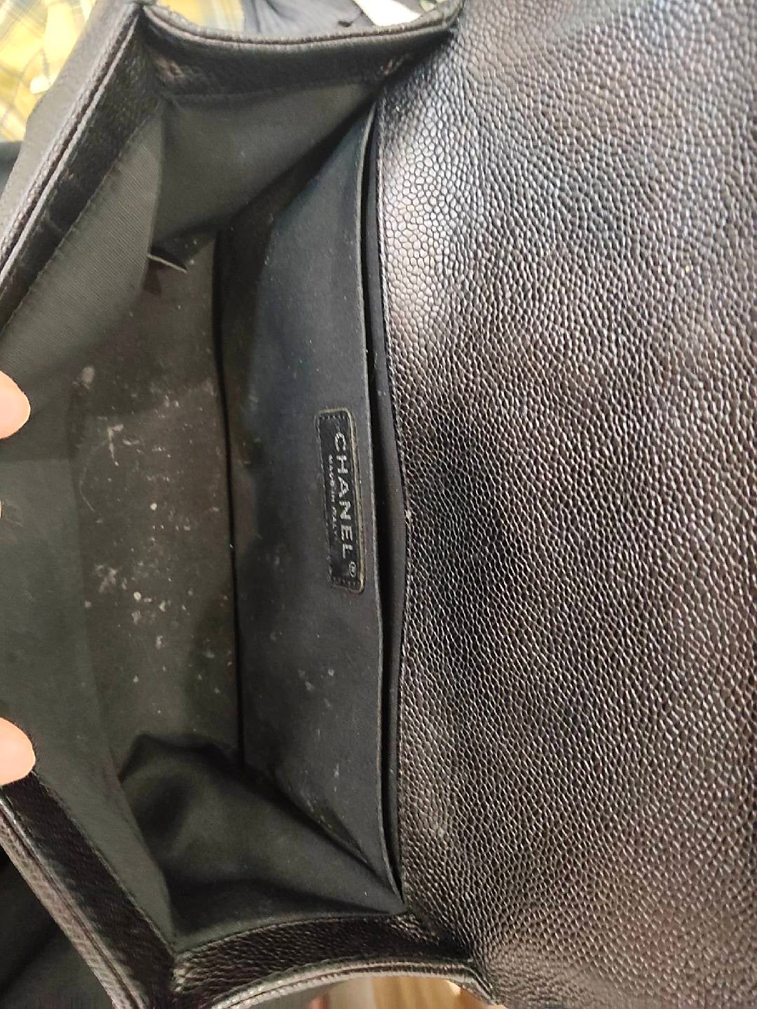 Chanel - Boy - Leather - Black - (medium)