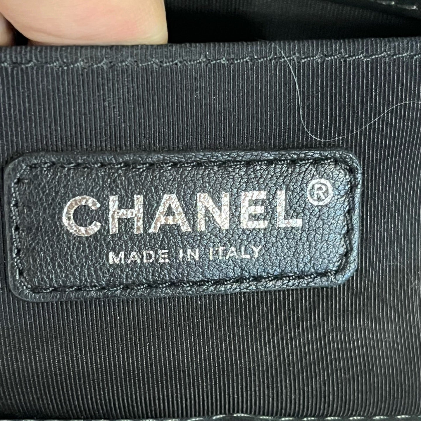Chanel - Boy - Leather - Black - (medium)