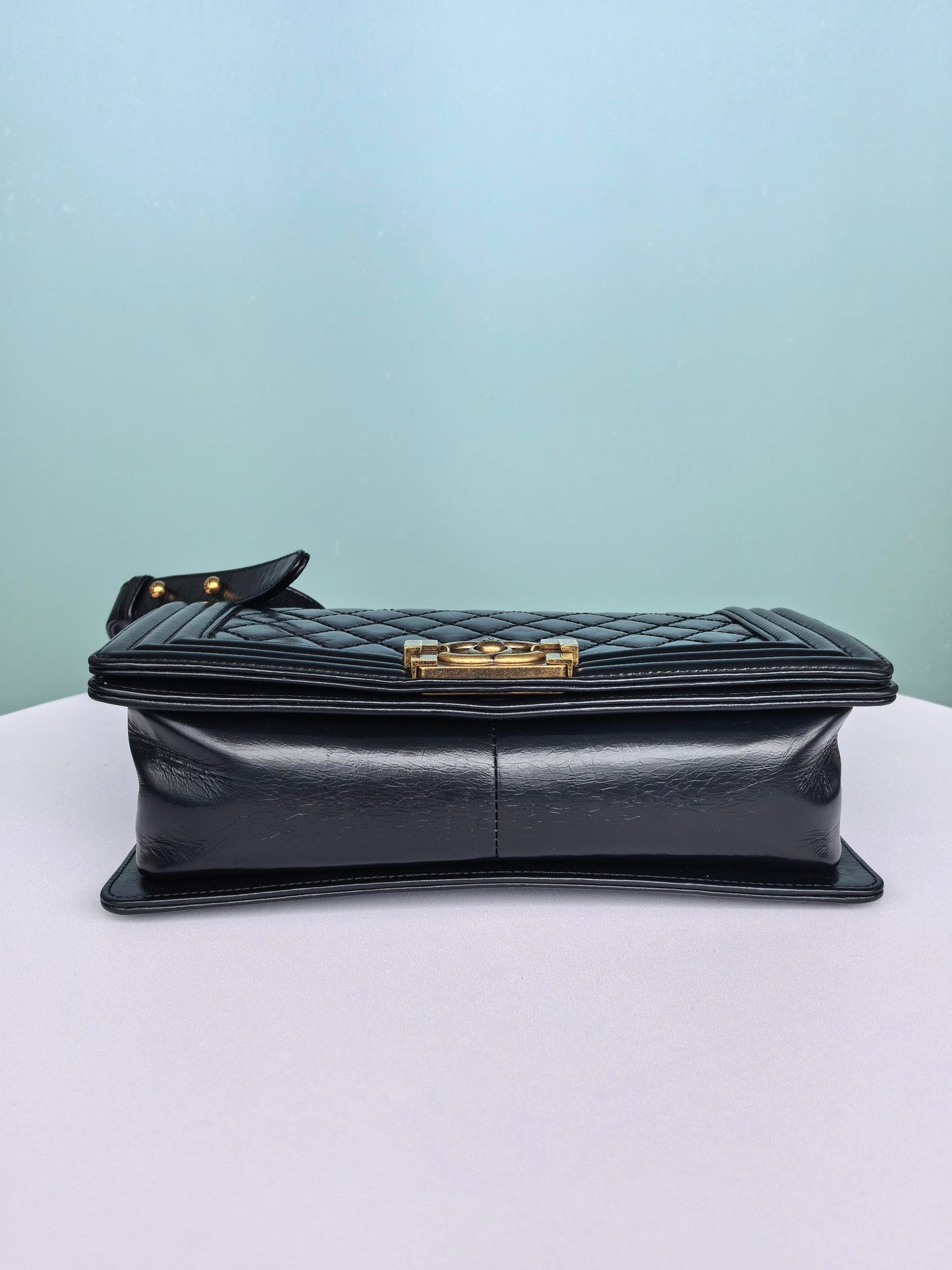 Chanel - Boy - Leather - Black - (medium)