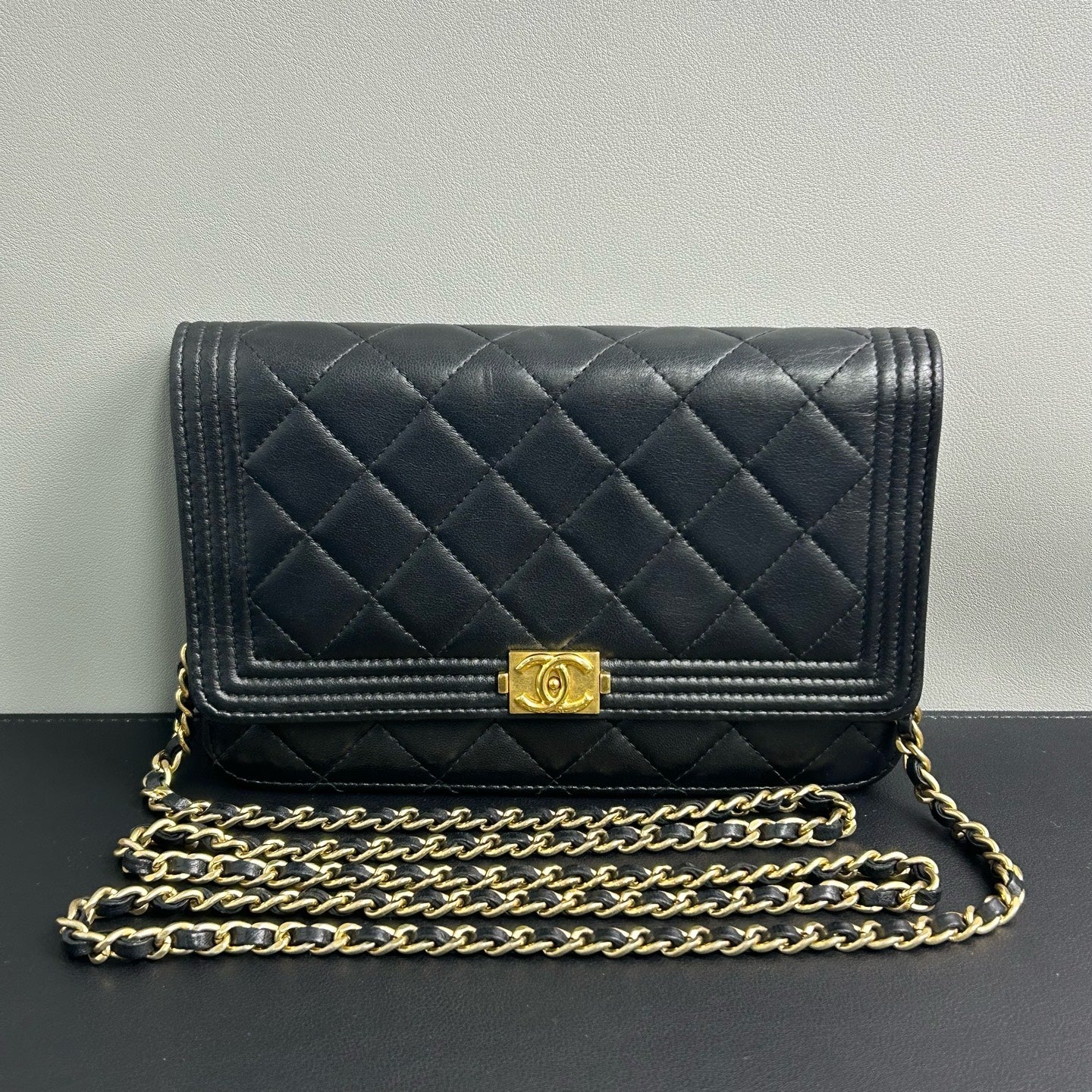 Chanel - Boy - Leather - Black - (mini)