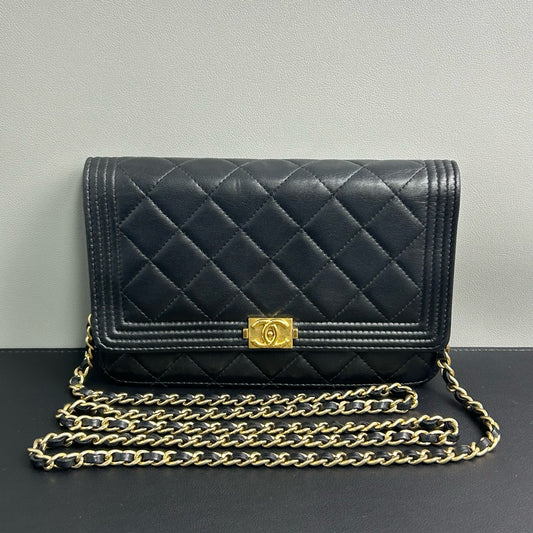 Chanel - Boy - Leather - Black - (mini)