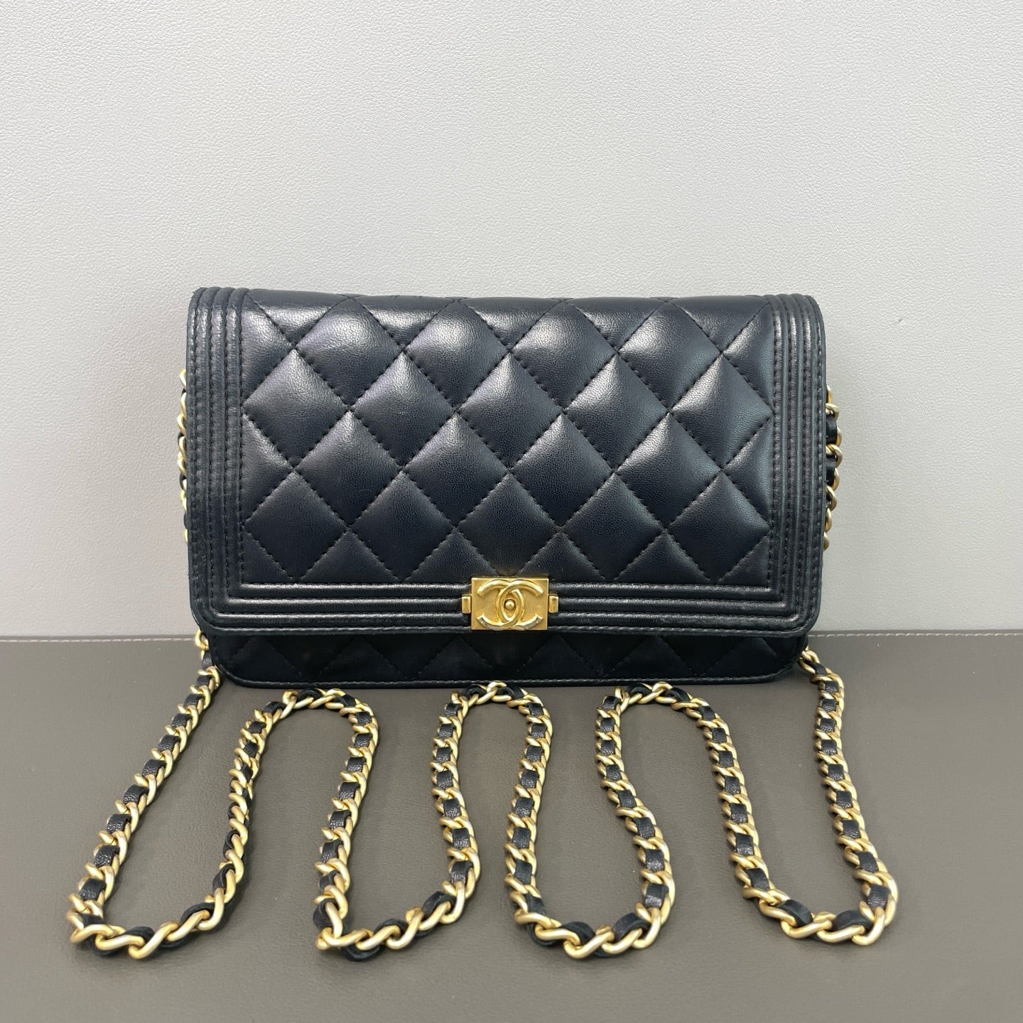 Chanel - Boy - Leather - Black - (mini)