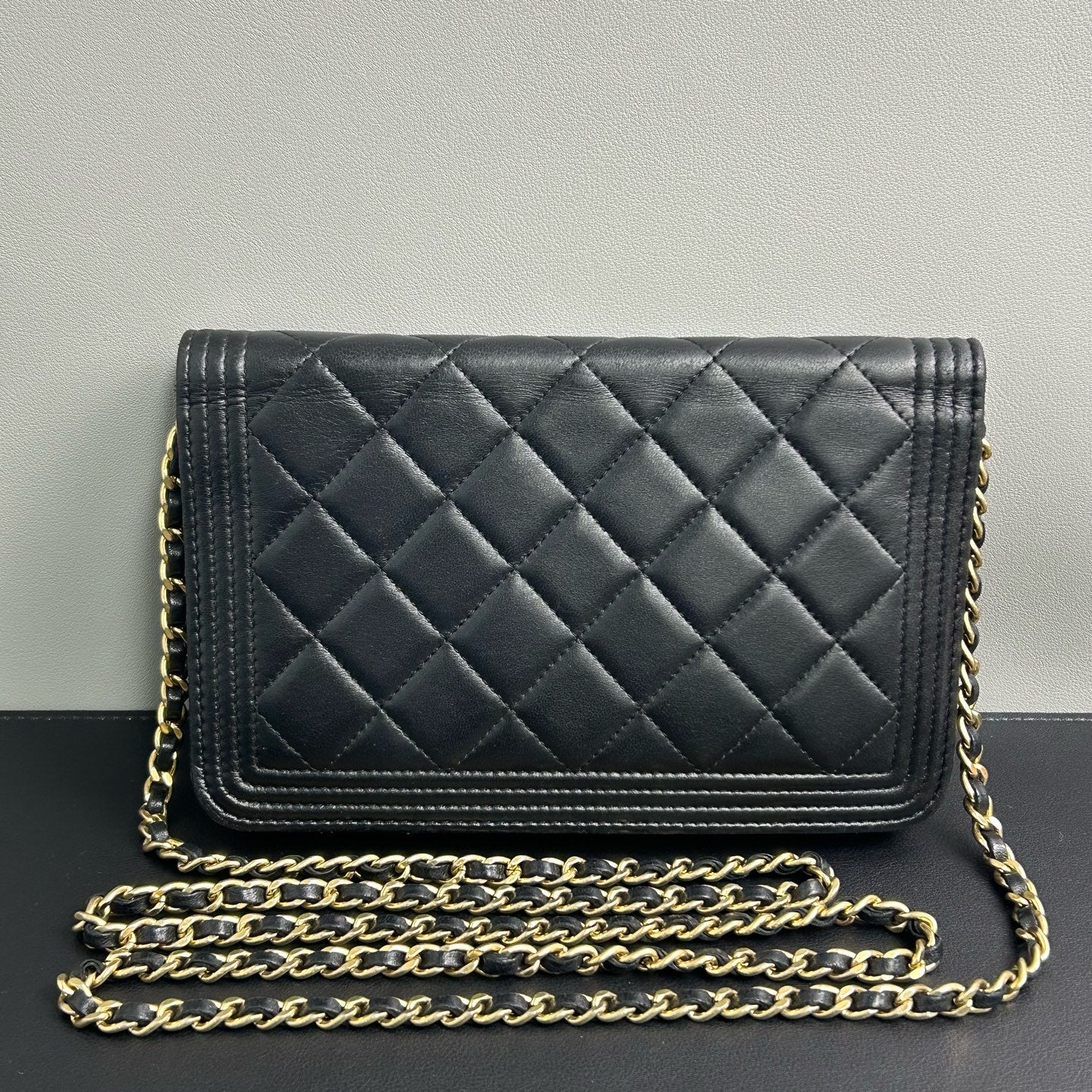 Chanel - Boy - Leather - Black - (mini)