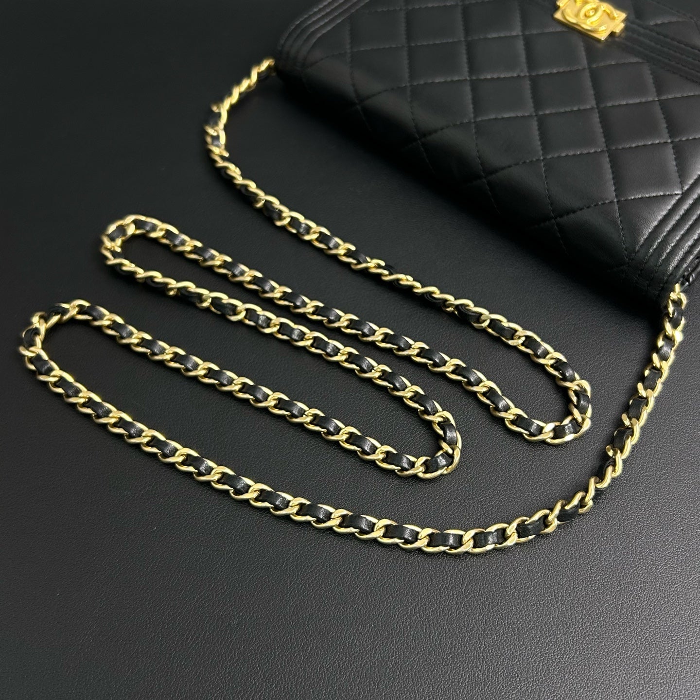 Chanel - Boy - Leather - Black - (mini)