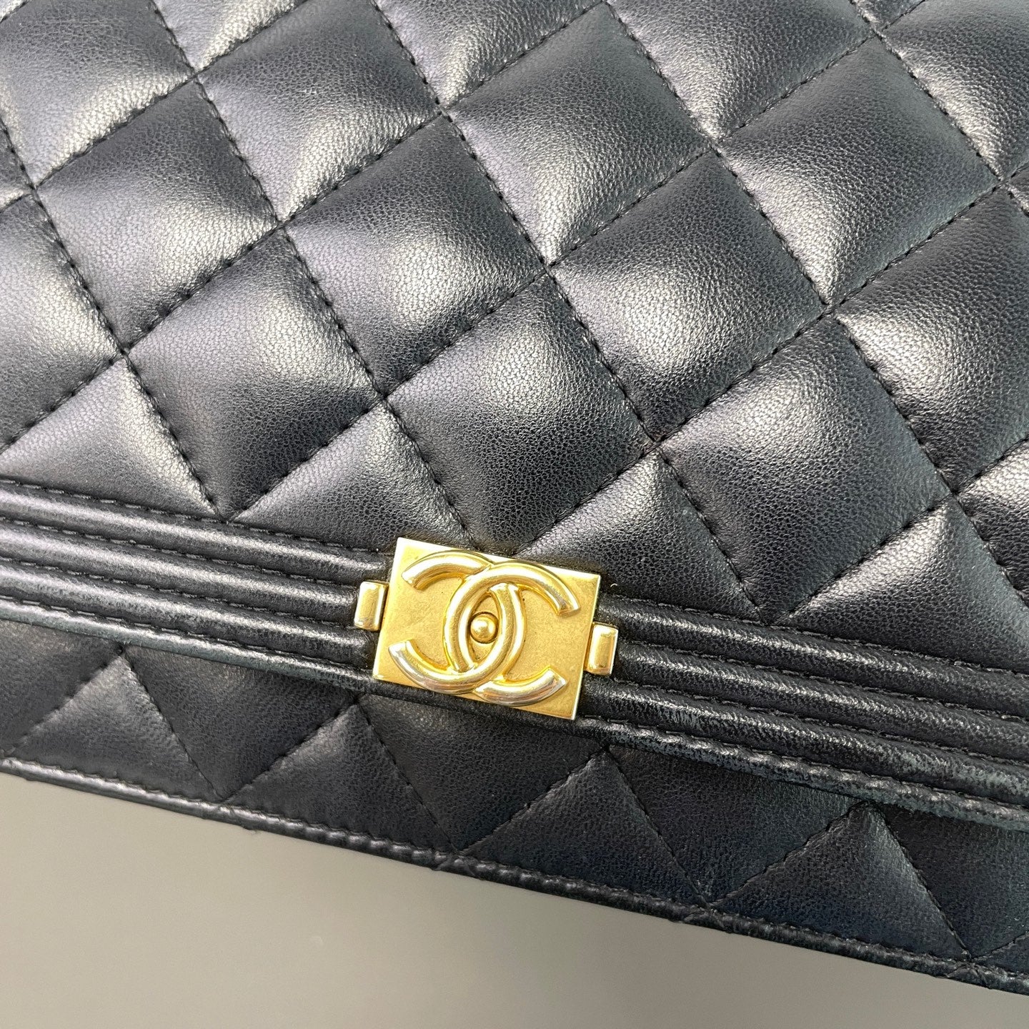 Chanel - Boy - Leather - Black - (mini)