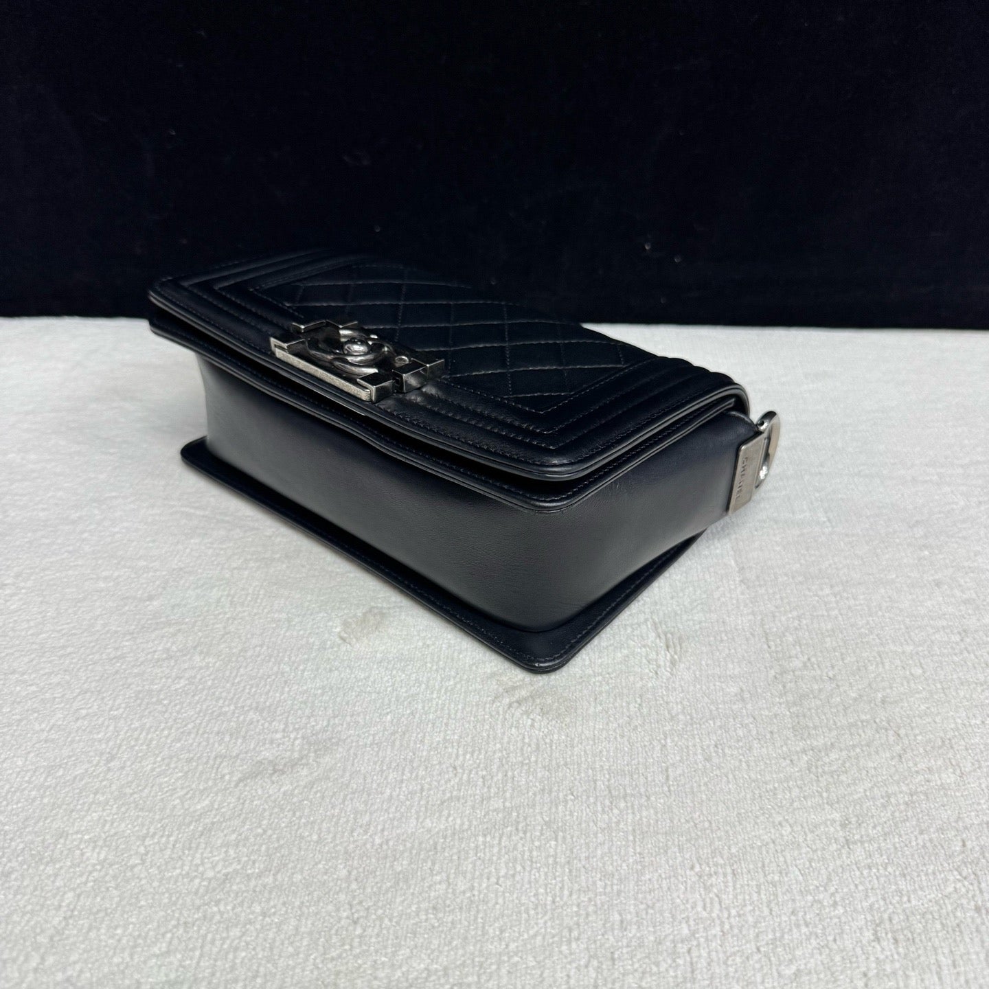 Chanel - Boy - Leather - Black - (small)