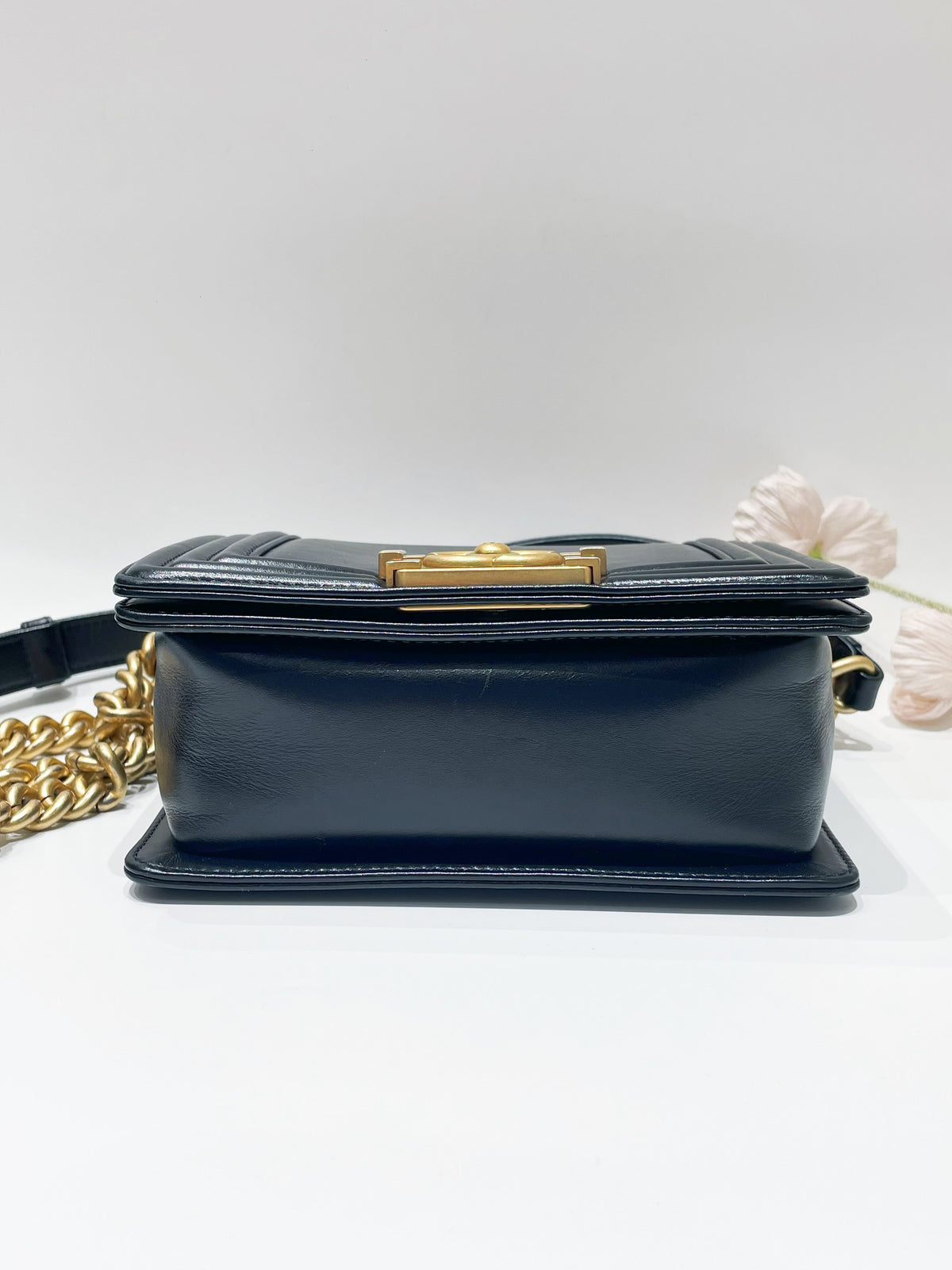 Chanel - Boy - Leather - Black - (small)