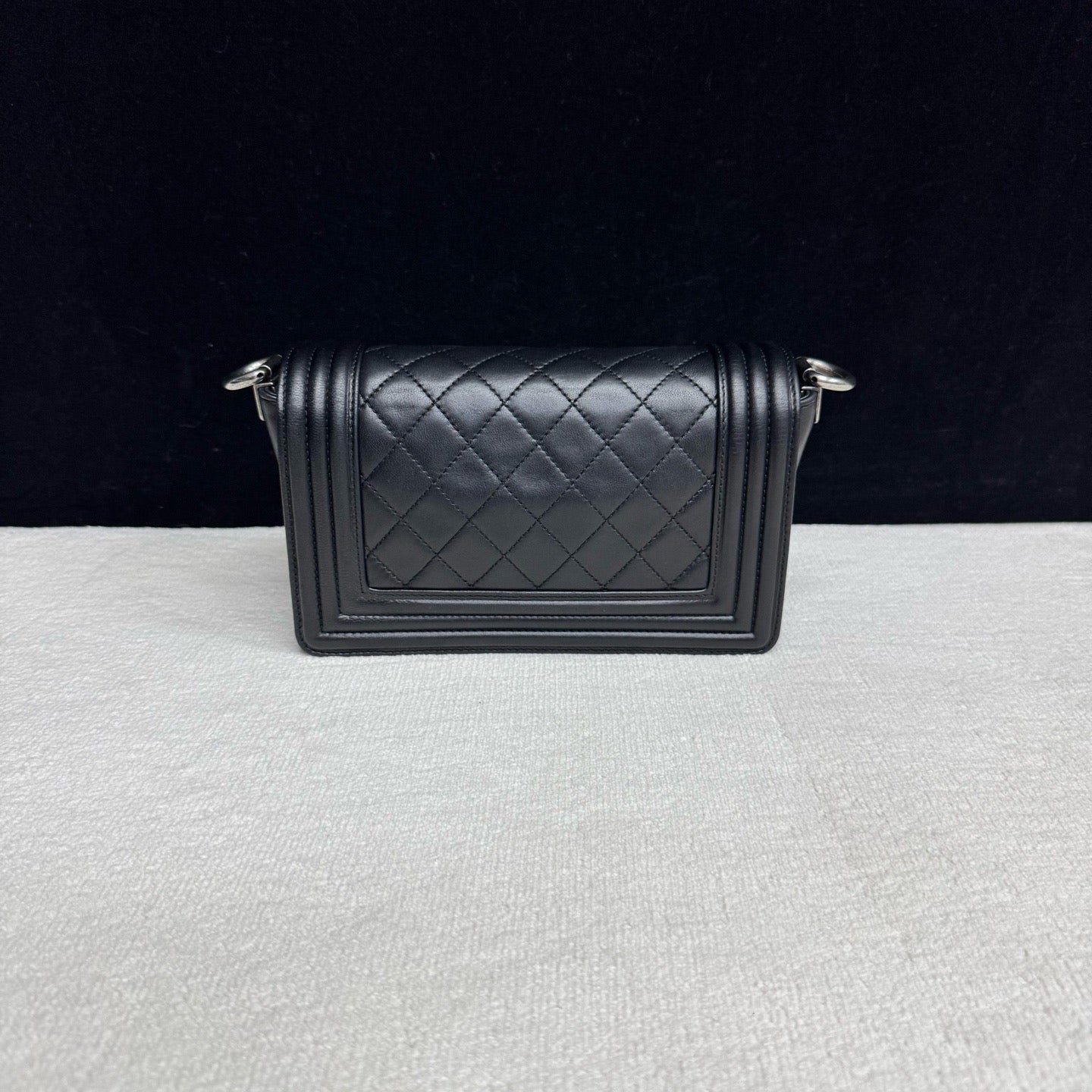 Chanel - Boy - Leather - Black - (small)