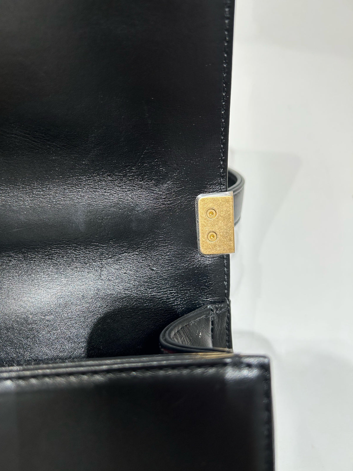 Chanel - Boy - Leather - Black - (small)