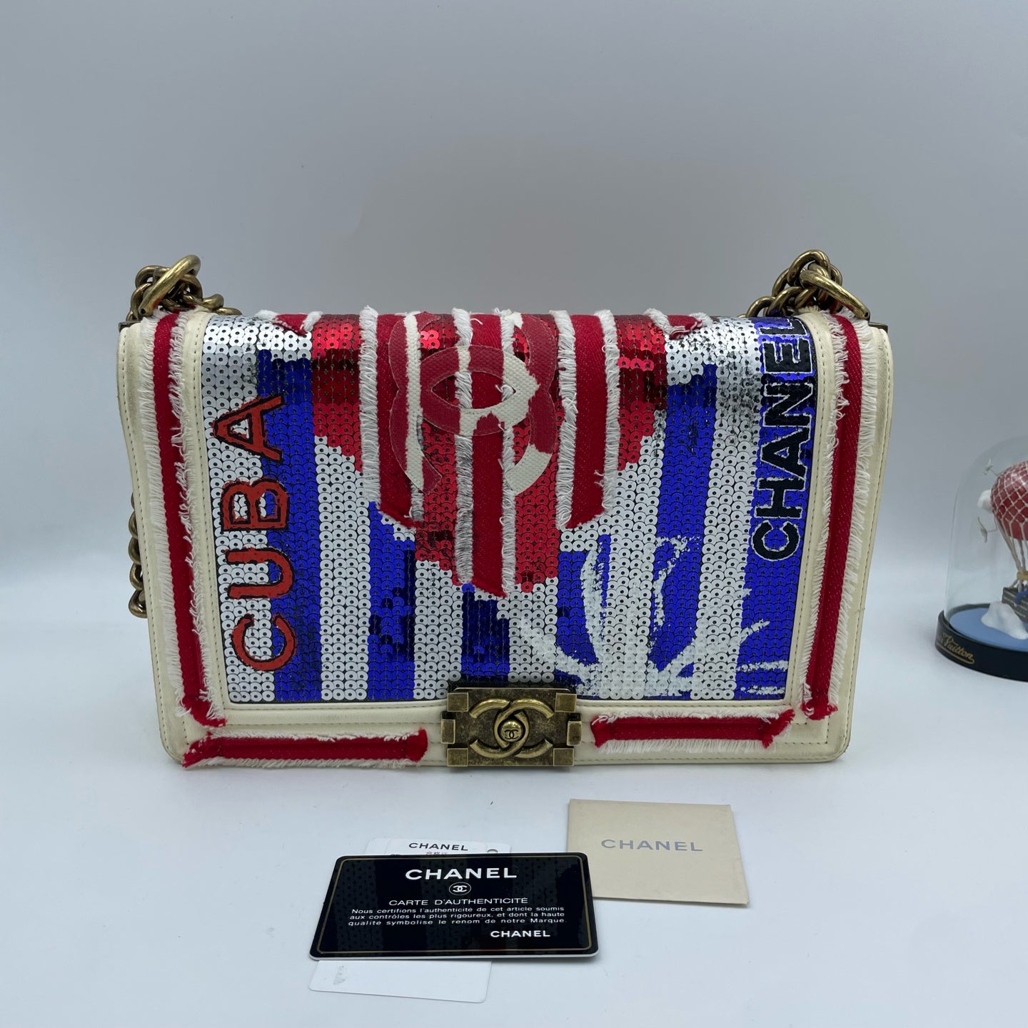 Chanel - Boy - Leather - Multicolour - (medium)