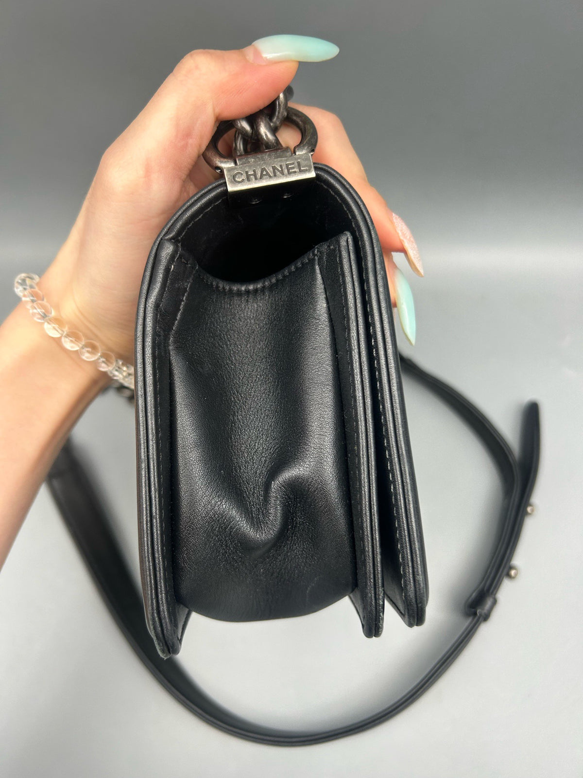 Chanel - Boy - Leather - Multicolour - (small)